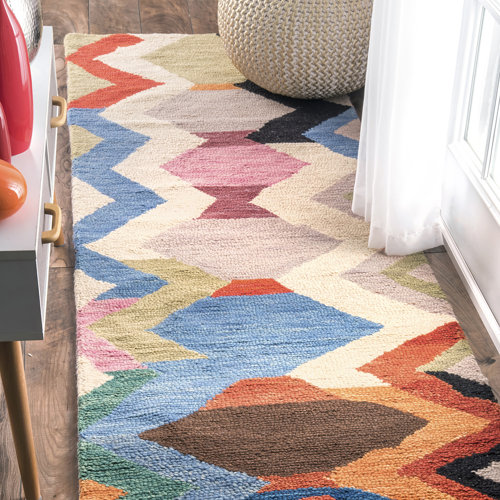 Brayden Studio® Morelli Handmade Wool Rug & Reviews Wayfair